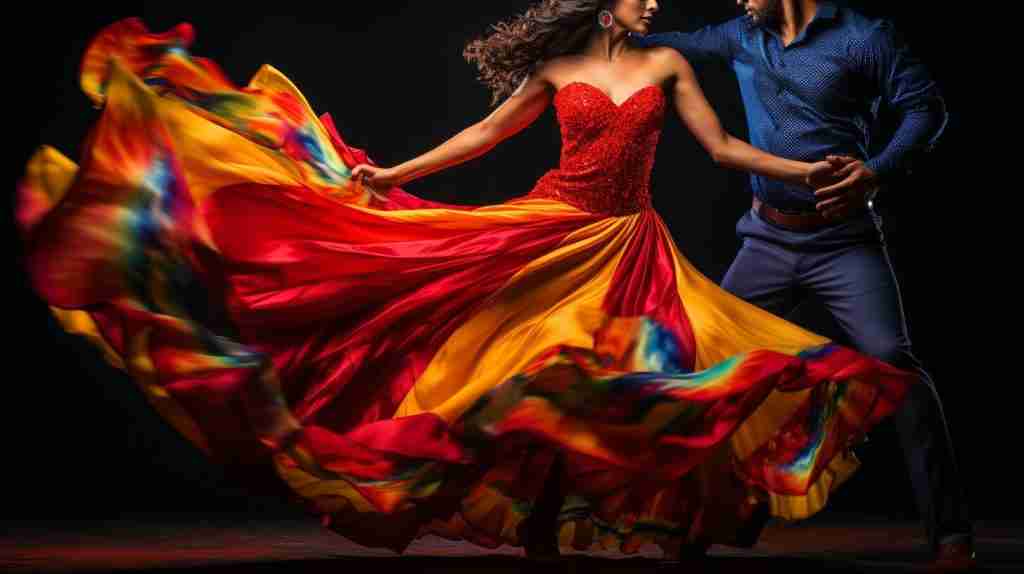 salsa baile en pareja